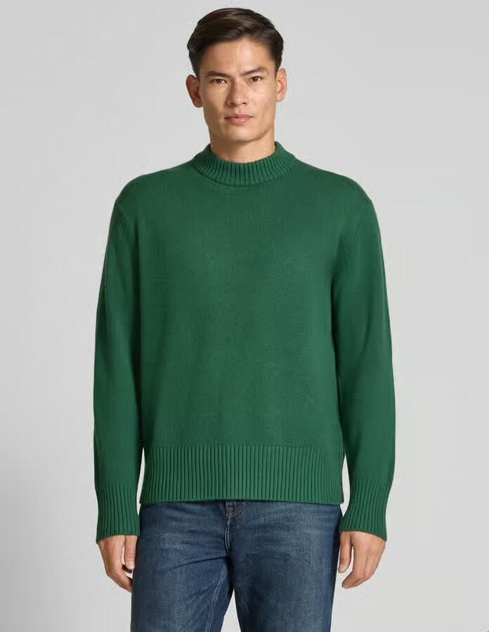 Selected Homme Relaxed fit gebreide pullover van een mix van wol en kasjmier model 'Calle' - Foto 2