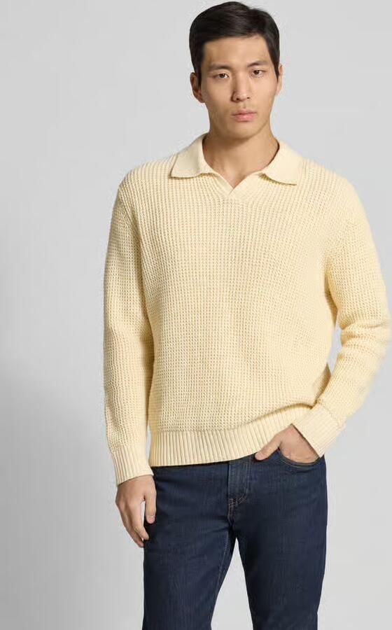 Selected Relaxed fit Gebreide pullover van puur katoen Model 'DERECK' - Foto 2