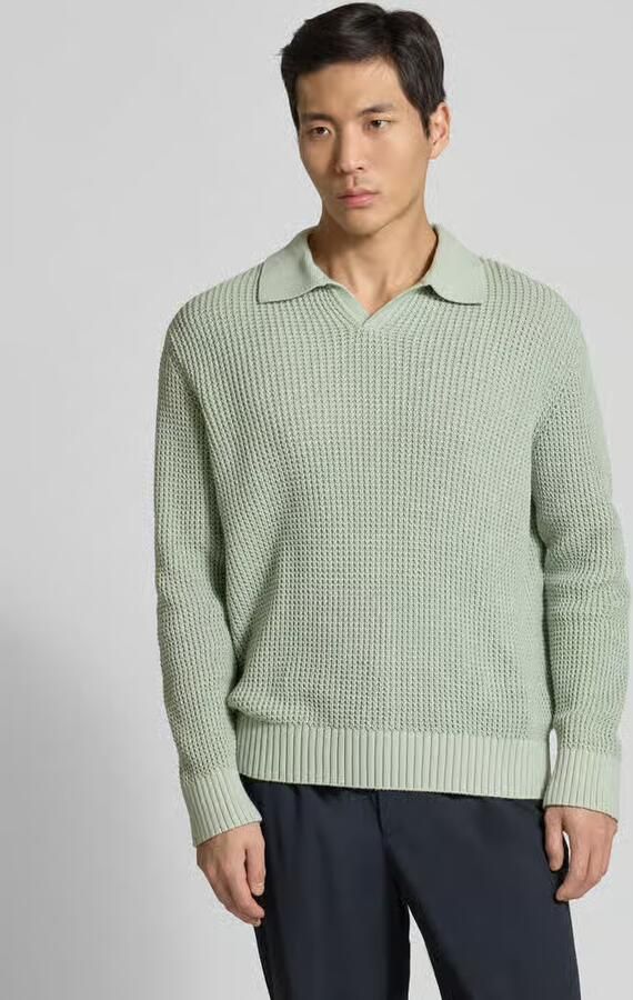 Selected Relaxed fit Gebreide pullover van puur katoen Model 'DERECK' - Foto 3