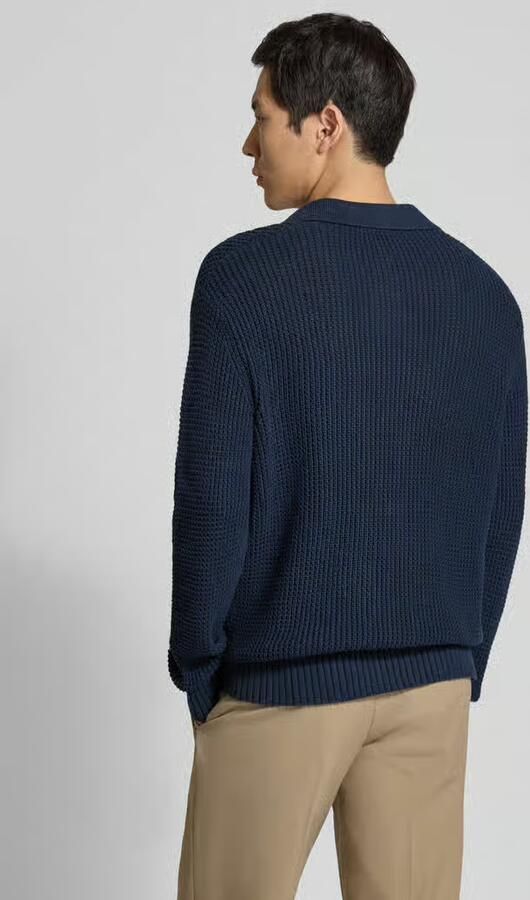 Selected Relaxed fit Gebreide pullover van puur katoen Model 'DERECK' - Foto 3