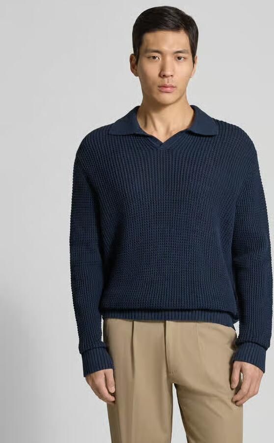 Selected Relaxed fit Gebreide pullover van puur katoen Model 'DERECK' - Foto 2