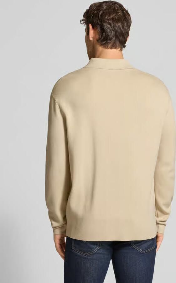 Selected Homme Relaxed fit gebreide pullover van viscosemix model 'TELLER' - Foto 3