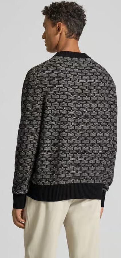 Selected Relaxed fit gebreide pullover van wolmix model 'KEITH'