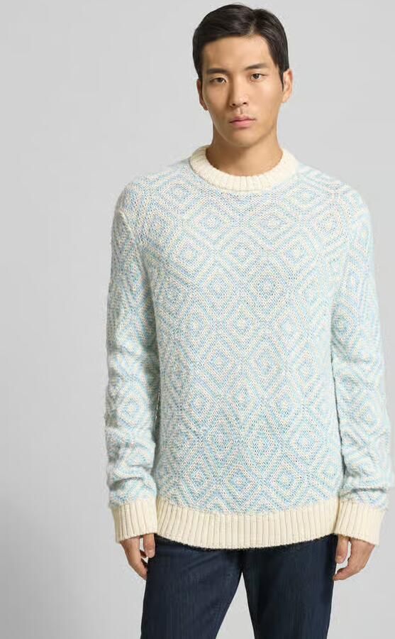 Selected Homme Relaxed fit gebreide pullover van wolmix model 'REMI' - Foto 2