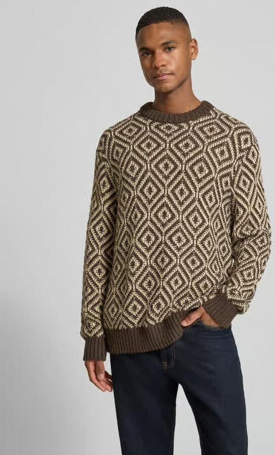 Selected Relaxed fit gebreide pullover van wolmix model 'REMI' - Foto 2