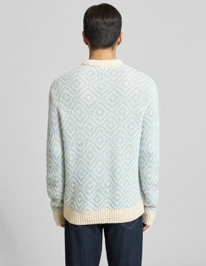 Selected Homme Relaxed fit gebreide pullover van wolmix model 'REMI'