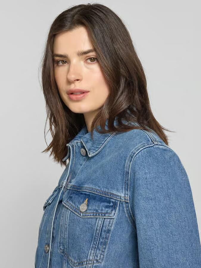 Selected Relaxed fit Jeansjack van Katoenmix Model 'CENA-KORI LIG B'