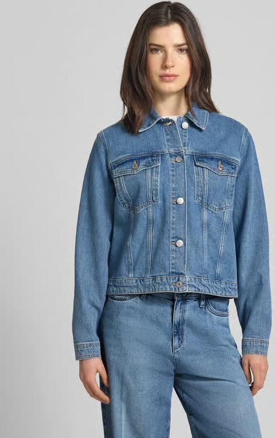 Selected Relaxed fit Jeansjack van Katoenmix Model 'CENA-KORI LIG B' - Foto 2