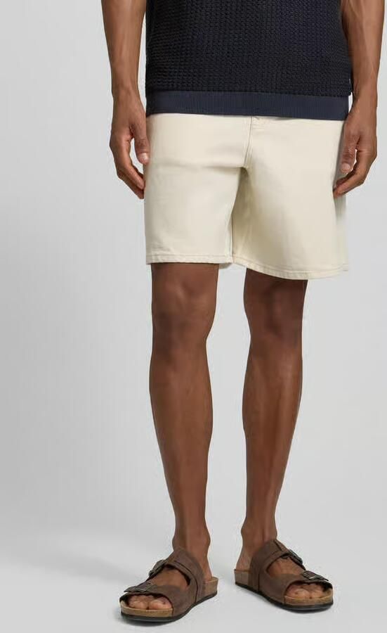 Selected Homme relaxed fit korte jeans van katoenmix model 'LOOSE ALEX SUMMER' - Foto 4