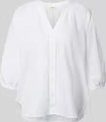 Selected relaxed fit overhemdblouse mix van katoen en linnen model 'ALBERTA'