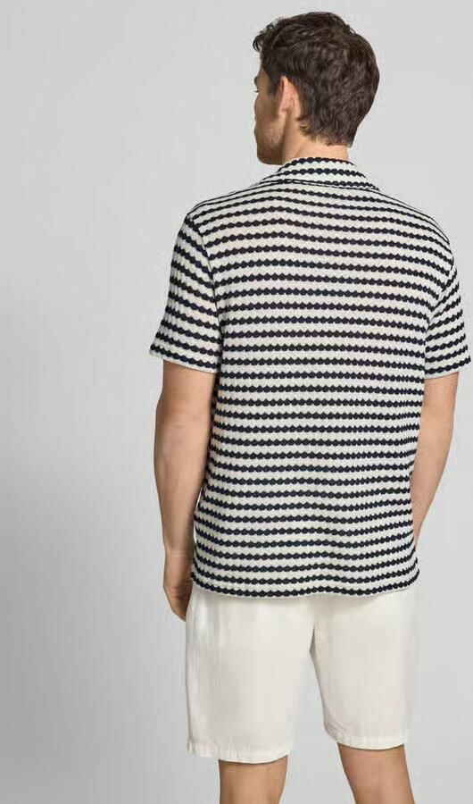 Selected relaxed fit poloshirt van katoenmix model 'DYLAN' - Foto 3