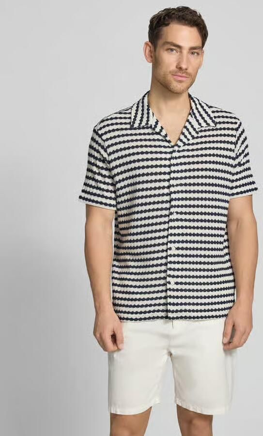 Selected relaxed fit poloshirt van katoenmix model 'DYLAN' - Foto 2
