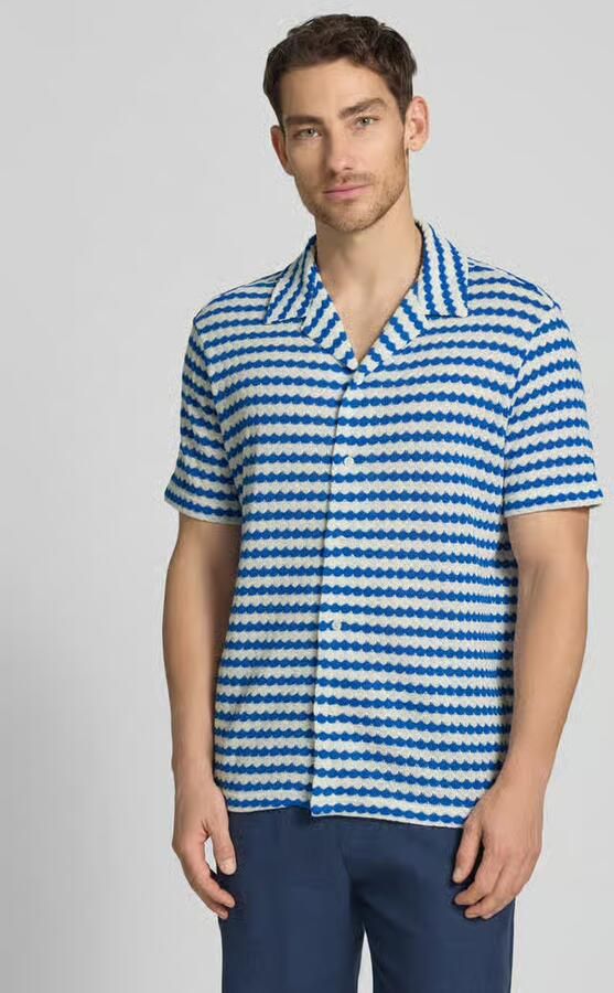Selected relaxed fit poloshirt van katoenmix model 'DYLAN' - Foto 4