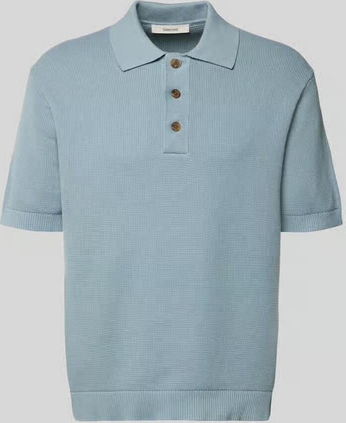 Selected Relaxed fit Poloshirt van puur katoen Model 'DANE'