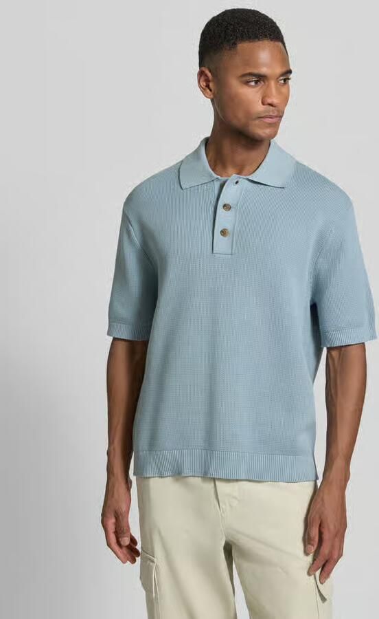 Selected Relaxed fit Poloshirt van puur katoen Model 'DANE' - Foto 3