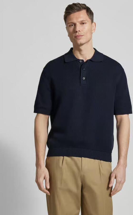 Selected Relaxed fit Poloshirt van puur katoen Model 'DANE' - Foto 4