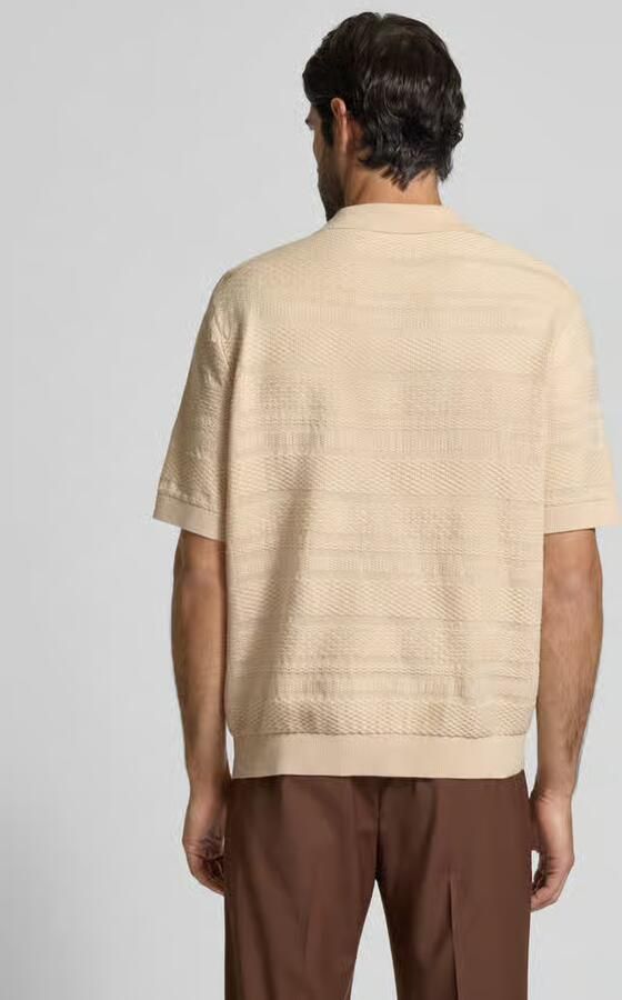 Selected Homme Relaxed fit poloshirt van puur katoen model 'FOAM'