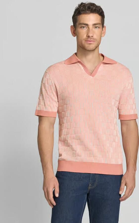 Selected relaxed fit poloshirt van puur katoen model 'MILAS' - Foto 4