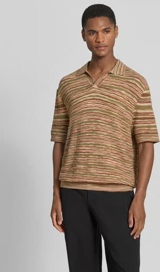 Selected relaxed fit poloshirt van puur katoen model 'Muse' - Foto 3