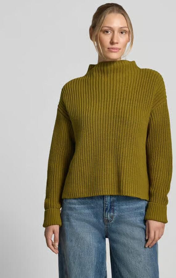 Selected relaxed fit pullover van katoenmix model 'SELMA' - Foto 2