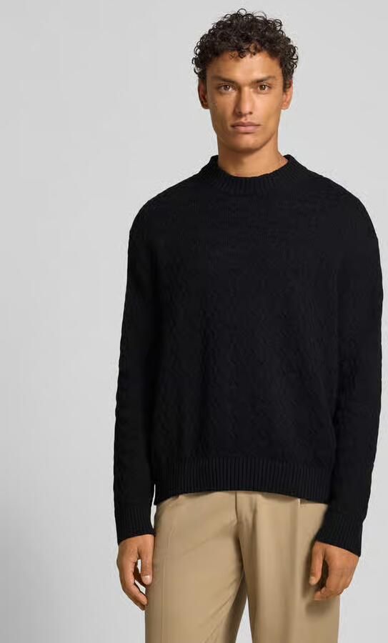 Selected Regular fit gebreide pullover van puur katoen model 'PHILIP' - Foto 4