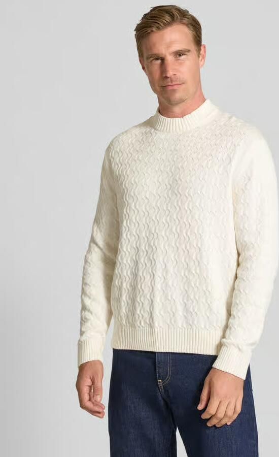Selected Homme Regular fit gebreide pullover van puur katoen model 'PHILIP' - Foto 5