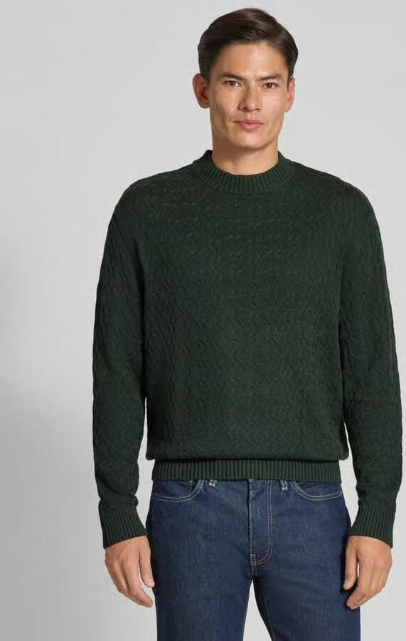 Selected Regular fit gebreide pullover van puur katoen model 'PHILIP' - Foto 2