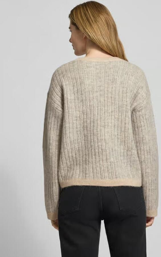 Selected Relaxed fit pullover van wolmix met alpaca model 'FALVA'