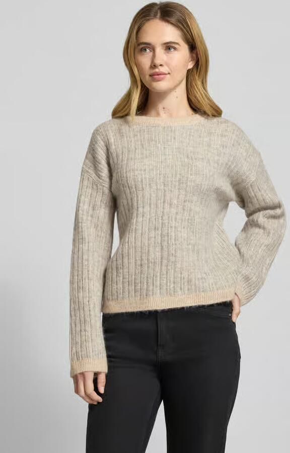 Selected Relaxed fit pullover van wolmix met alpaca model 'FALVA' - Foto 2