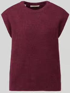 SELECTED WOMEN Dames Truien & Vesten Slwlulu Sl Knit Vest Bordeaux - Foto 5
