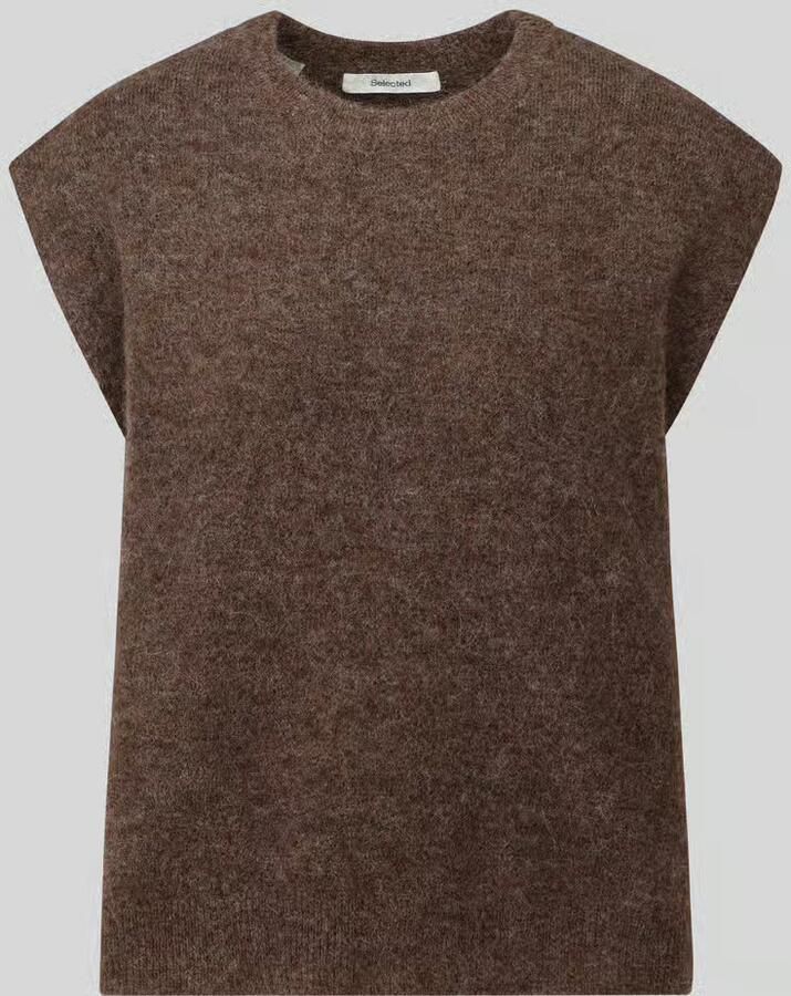 Selected relaxed fit spencer van wolmix model 'LULU' - Foto 2