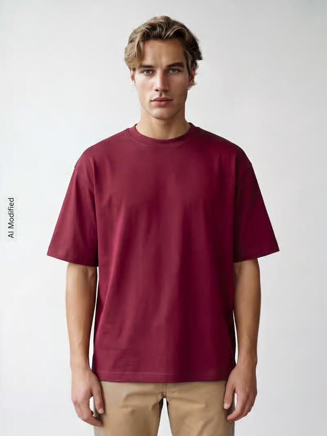 Selected Relaxed fit T-shirt met ronde hals model 'OSCAR' - Foto 3