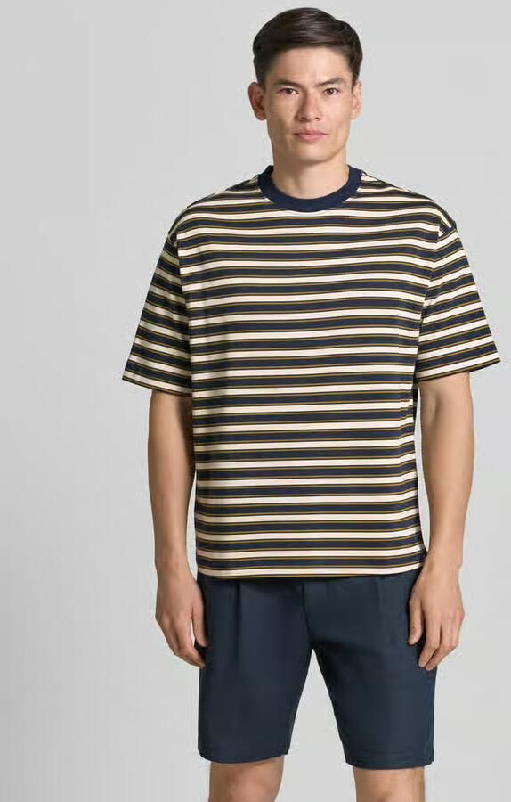 Selected relaxed fit T-shirt van puur katoen model 'ASPEN 2' - Foto 2