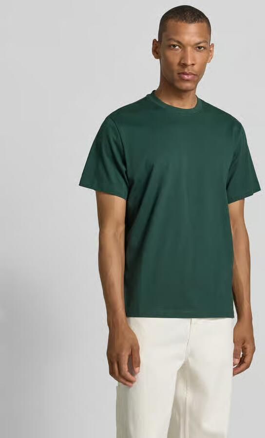 Selected relaxed fit T-shirt van puur katoen model 'ASPEN' - Foto 3