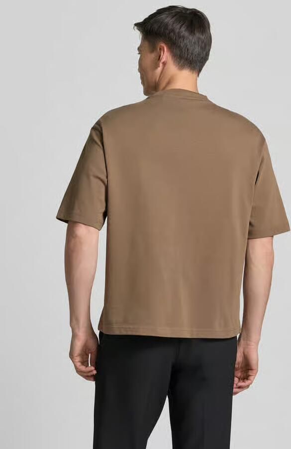 Selected relaxed fit T-shirt van puur katoen model 'ASPEN'