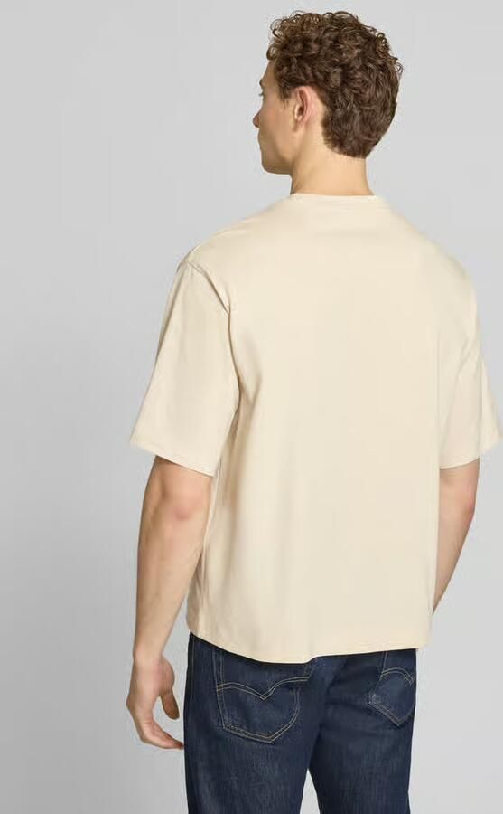 Selected relaxed fit T-shirt van puur katoen model 'BOXYNORMAN GRAPHIC' - Foto 6