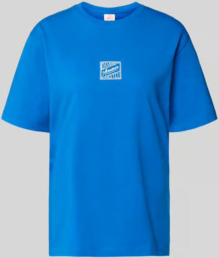 Selected relaxed fit T-shirt van puur katoen model 'BROOK SS HOTEL' - Foto 2