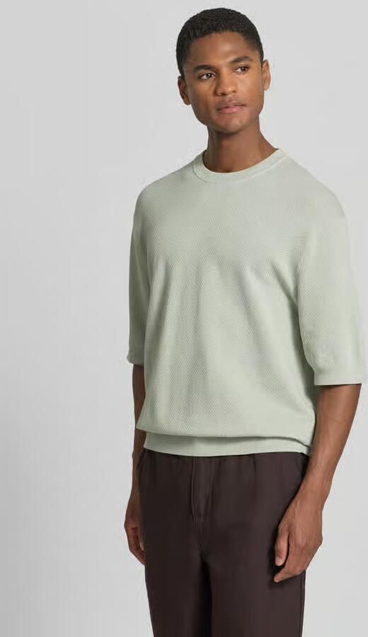 Selected relaxed fit t-shirt van puur katoen model 'TORINO' - Foto 3