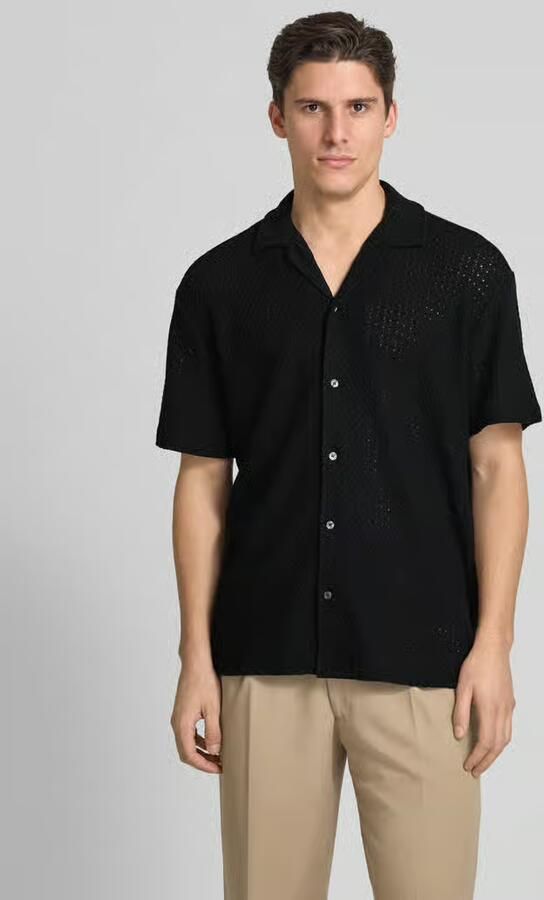 Selected Homme Relaxed fit vrijetijdsoverhemd met platte kraag model 'SLHRELAXBANE' - Foto 2