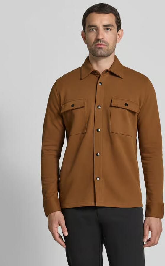 Selected relaxed fit vrijetijdsoverhemd van katoenmix model 'JACKIE' - Foto 6