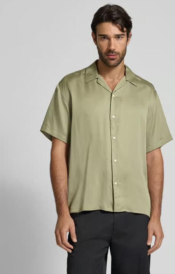 Selected Homme Relaxed fit vrijetijdsoverhemd van lyocell - Foto 2
