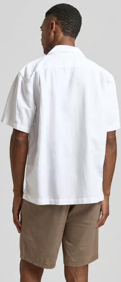 Selected Homme relaxed fit vrijetijdsoverhemd van mix van katoen en linnen model 'RLXCLAY' - Foto 4