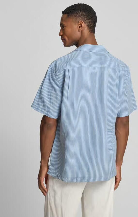 Selected relaxed fit vrijetijdsoverhemd van mix van katoen en linnen model 'RLXCLAY' - Foto 4