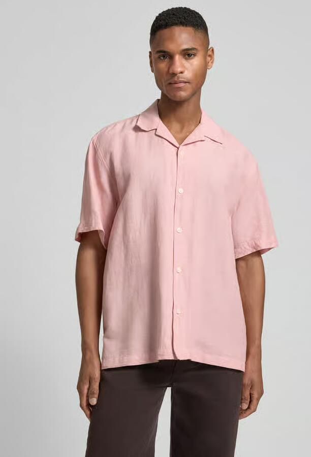 Selected Homme relaxed fit vrijetijdsoverhemd van mix van katoen en linnen model 'RLXCLAY' - Foto 8