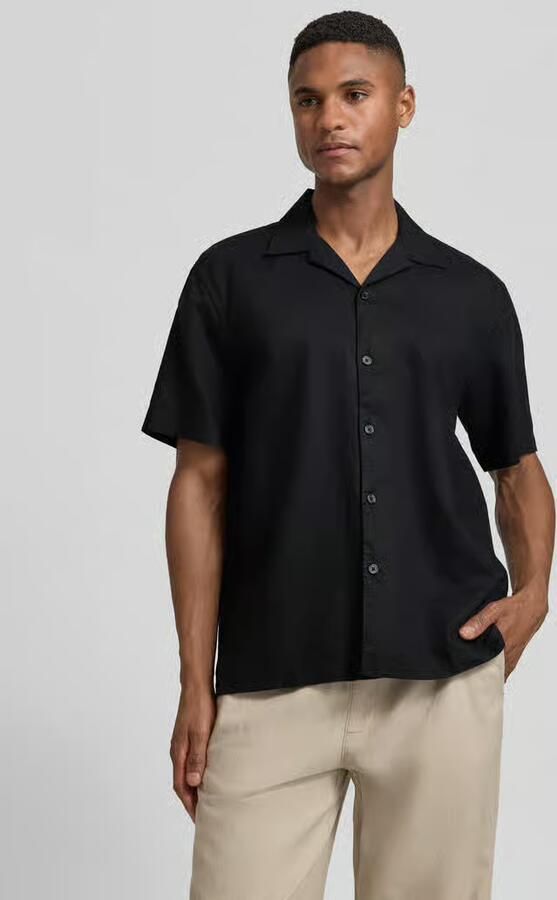 Selected Homme relaxed fit vrijetijdsoverhemd van mix van katoen en linnen model 'RLXCLAY' - Foto 6