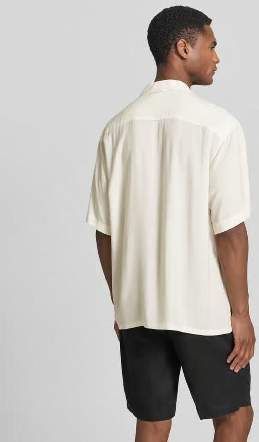 Selected relaxed fit vrijetijdsoverhemd van pure viscose model 'HOTEL AMOUR' - Foto 3