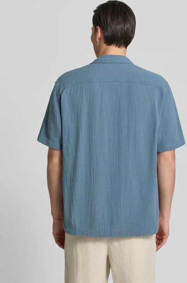 Selected relaxed fit vrijetijdsoverhemd van puur katoen model 'RLXCAL' - Foto 6