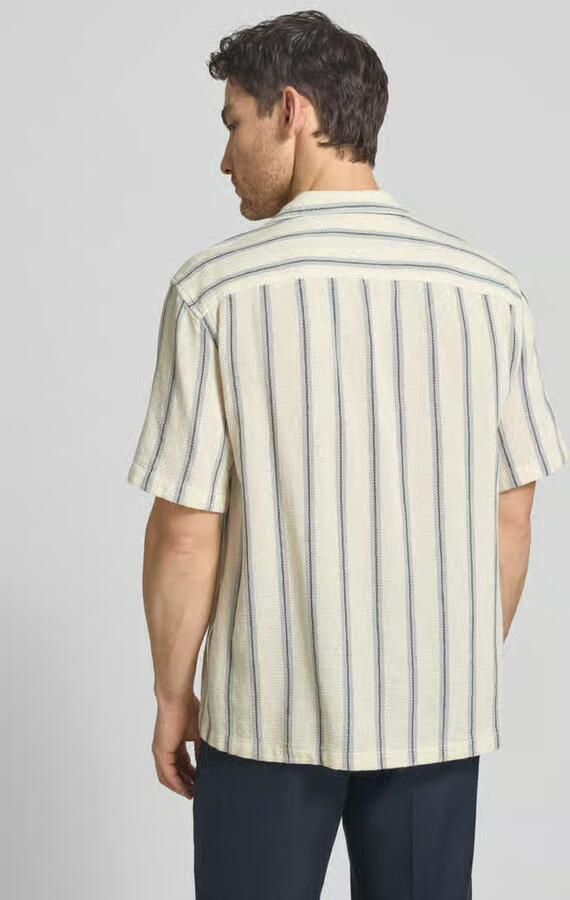 Selected relaxed fit vrijetijdsoverhemd van puur katoen model 'RLXCAL'