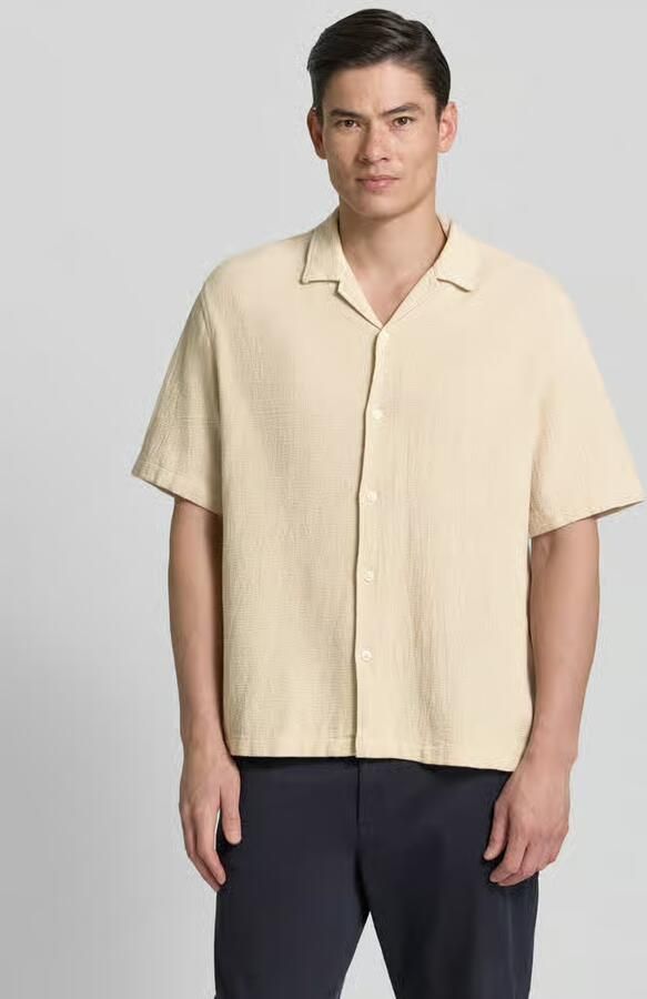 Selected relaxed fit vrijetijdsoverhemd van puur katoen model 'RLXCAL' - Foto 2