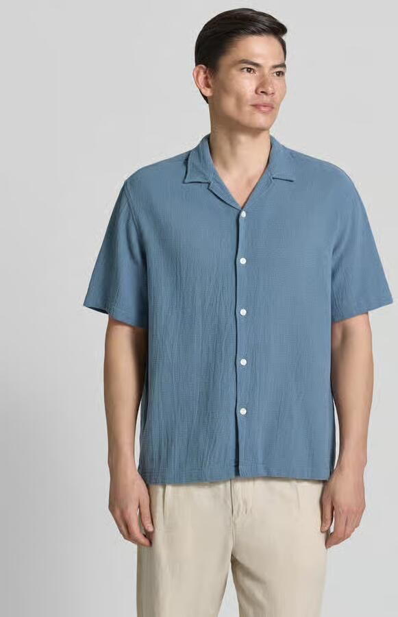 Selected relaxed fit vrijetijdsoverhemd van puur katoen model 'RLXCAL' - Foto 7